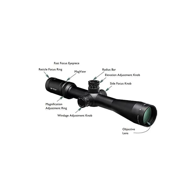 دوربین روی اسلحه ورتکس مدل وایپر 44*16-4 HS-T