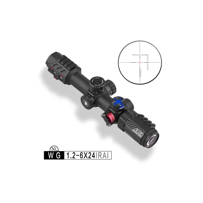 خرید و قیمت دوربین دیسکاوریWG 1.2-6×24 IRAI (30 mm) در سایت شکار ابزار