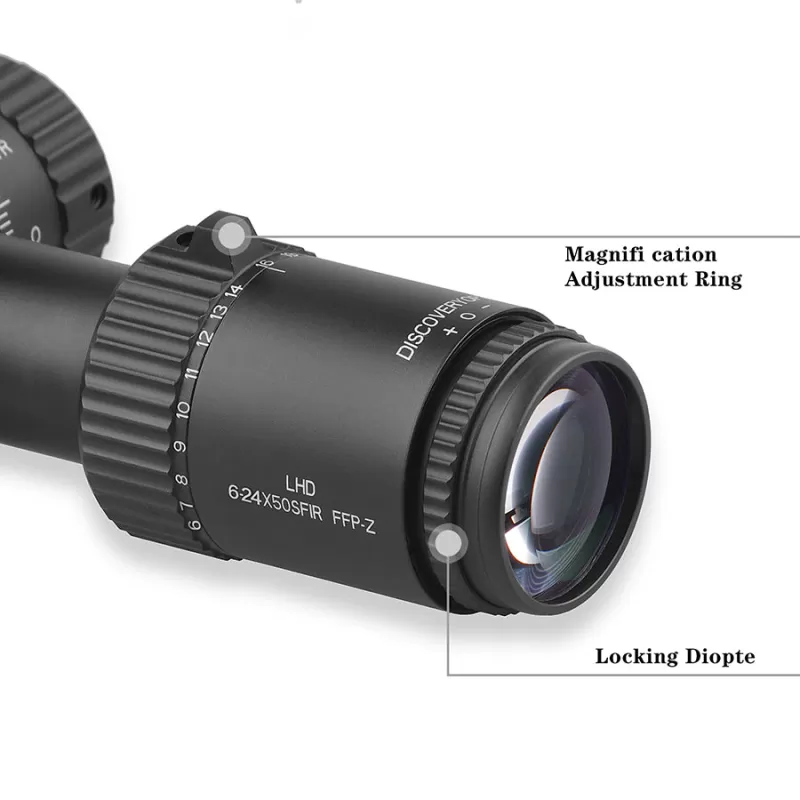 خرید و قیمت دوربین دیسکاوری LHD 6-24×50 SFIR FFP-L در سایت شکارابزار