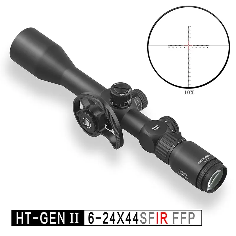 خرید و قیمت دوربین دیسکاوریHT-GENII 6-24×44 SFIR FFP در سایت شکارابزار