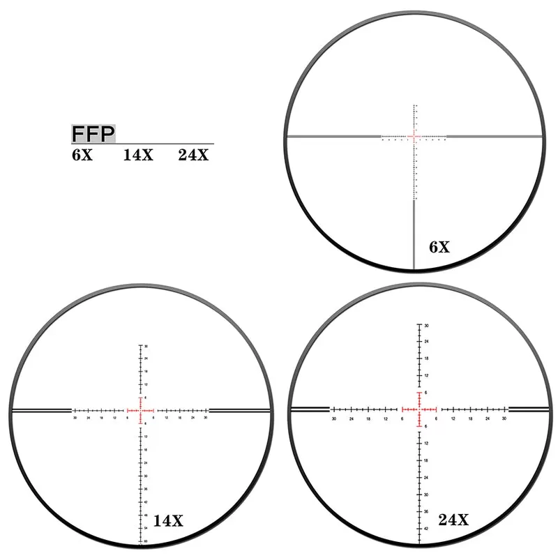خرید و قیمت دوربین دیسکاوریHT-GENII 6-24×44 SFIR FFP در سایت شکارابزار