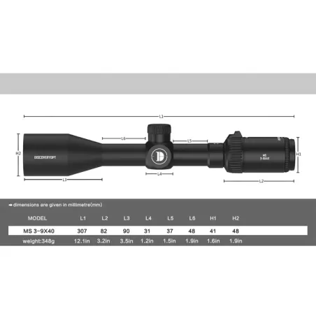 خرید و قیمت دوربین دیسکاوری MS 3×9-40 در سایت شکار ابزار خرید و قیمت دوربین دیسکاوری MS 3×9-40 در سایت شکار ابزار