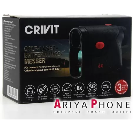 خرید و قیمت رنج فایدر اصلی آلمانی CRIVIT 1100 m در سایت شکارابزار.