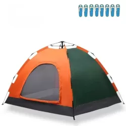 خرید و قیمت چادر مسافرتی اتومات 8 نفره در سایت شکار ابزار