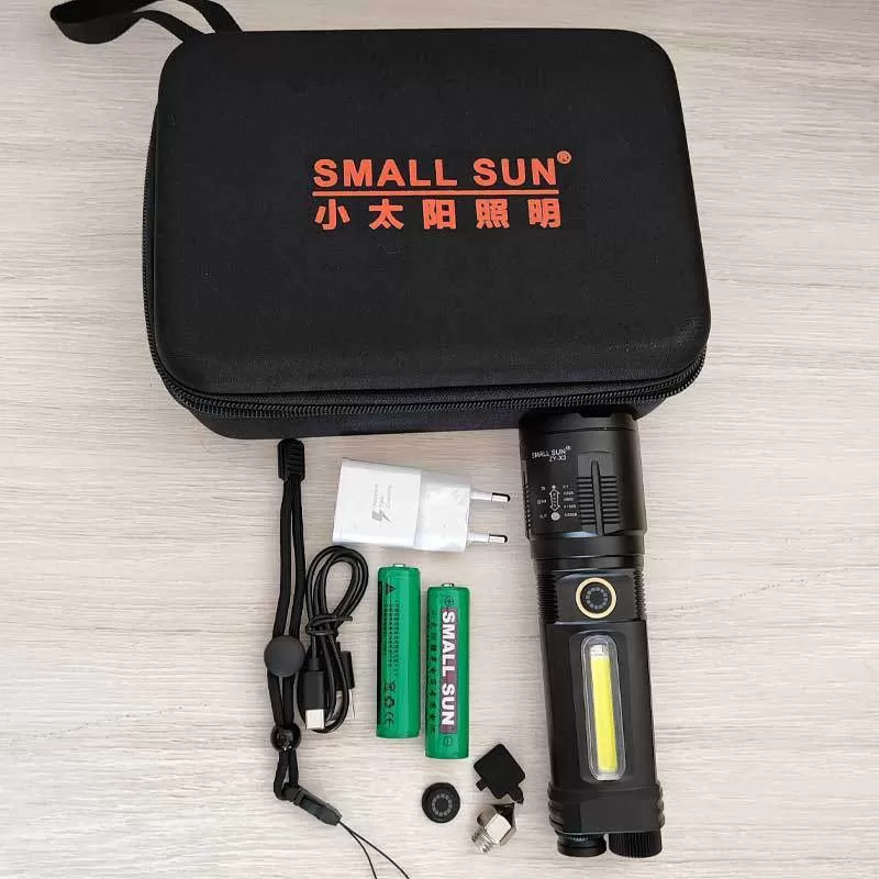 خرید و قیمت چراغ قوه اسمالسان SMALL SUN ZY-X3 در سایت شکار ابزار