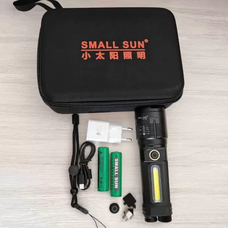 خرید و قیمت چراغ قوه اسمالسان SMALL SUN ZY-X3 در سایت شکار ابزار خرید و قیمت چراغ قوه اسمالسان SMALL SUN ZY-X3 در سایت شکار ابزار