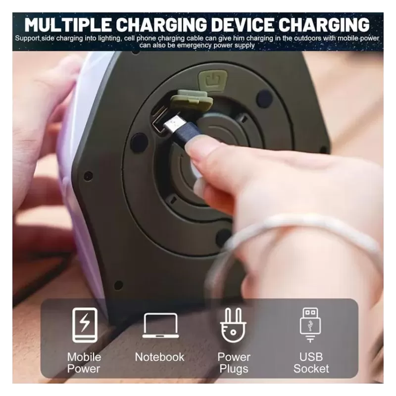 خریدوقیمت چراغ ریسه ای شارژی KXK-505 Multifunctional درسایت شکار ابزار