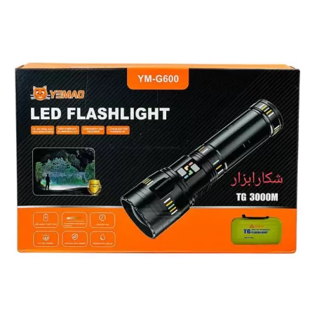 خرید و قیمت چراغ قوه یاماو YAMAO YM-G600 در سایت شکار ابزار
