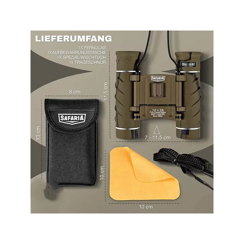 خرید و قیمت  دوربین شکاری SAFARIA 12×26در سایت شکارابزار