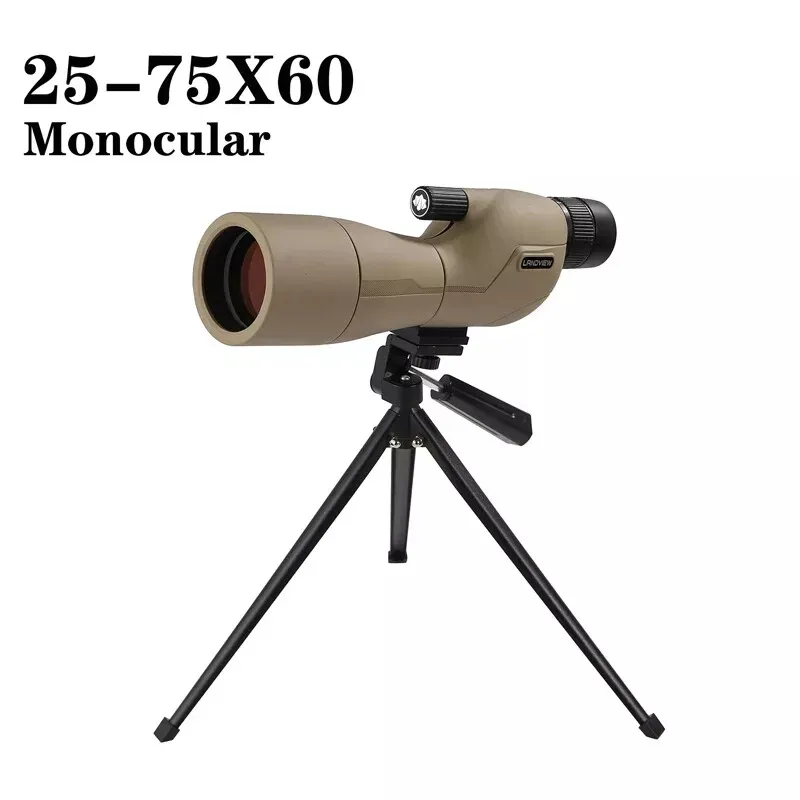 خرید و قیمت دوربین تک چشمی لنویو 60×75-25 HD در سایت شکار ابزار