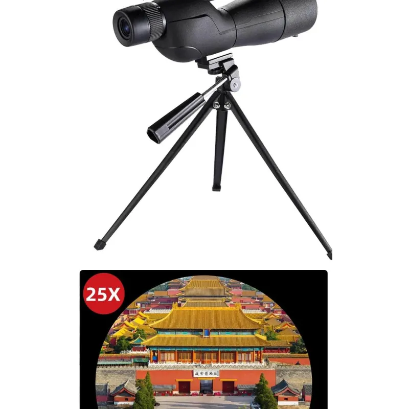 خرید و قیمت دوربین تک چشمی لنویو 60×75-25 HD در سایت شکار ابزار