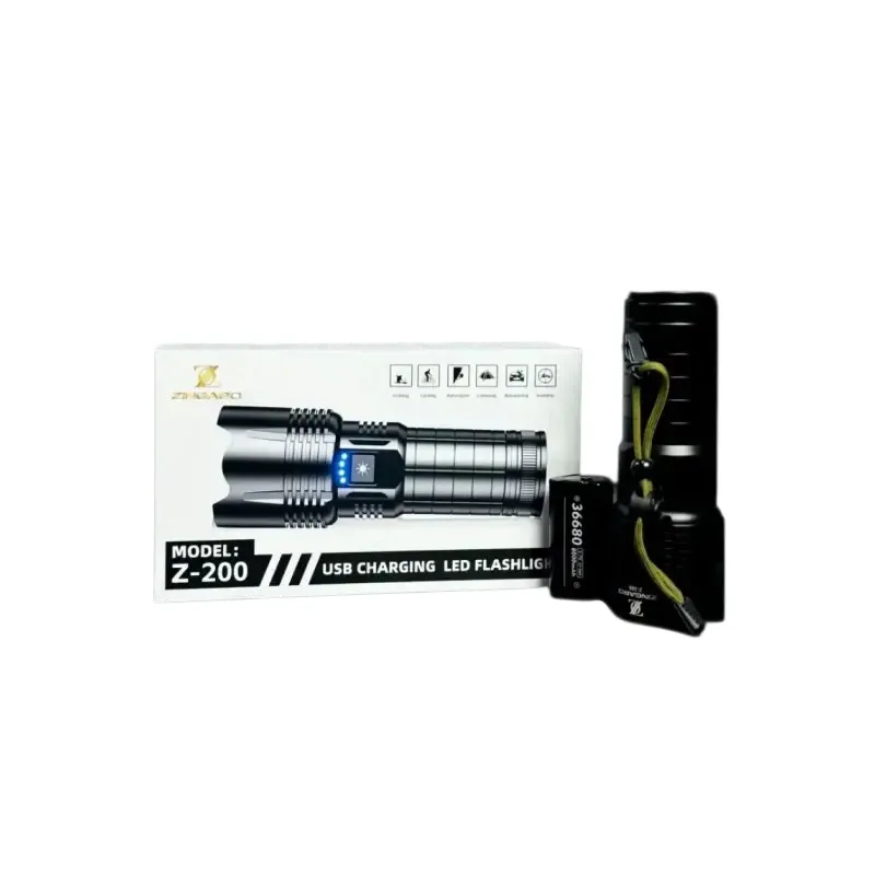 خرید و قیمت چراغ قوه زوم دار زینگارو ZINGARO Z-200 در سایت شکار ابزار