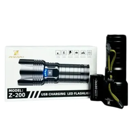 خرید و قیمت چراغ قوه زوم دار زینگارو ZINGARO Z-200 در سایت شکار ابزار