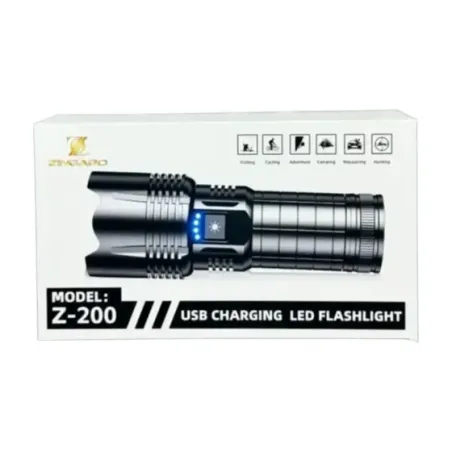خرید و قیمت چراغ قوه زوم دار زینگارو ZINGARO Z-200 در سایت شکار ابزار