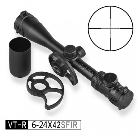 دوربین روی اسلحه دیسکاوری مدل VT-R 6-24*42 SFIR