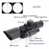 دوربین روی تفنگ ACCURATE M9 دوربین روی تفنگ ACCURATE M9